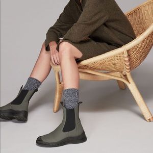 Whistles Denver Rubberized Leather Boots